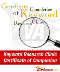 Keyword Research Certification
